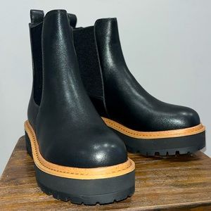Chelsea Platform Ankle Boots